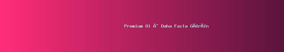 Premium Tanıtım